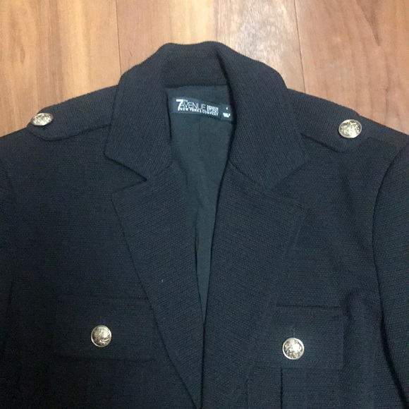 Jacket/Blazer navy blue - Picture 2 of 5